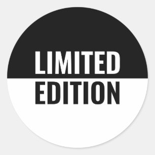 Sticker Rond Édition limitée
