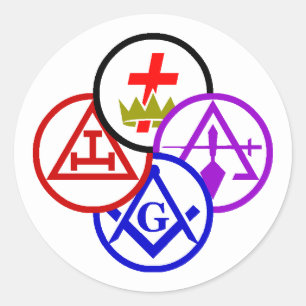 Sticker Rond Édition Shriners et Amis