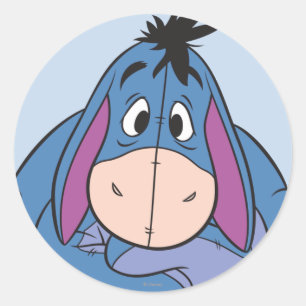 Sticker Rond Eeyore 10