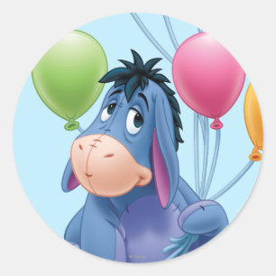 Sticker Rond Eeyore 7