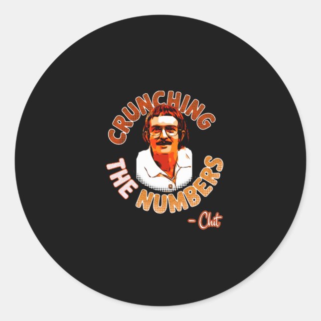 Sticker Rond Effacement des nombres (Devant)