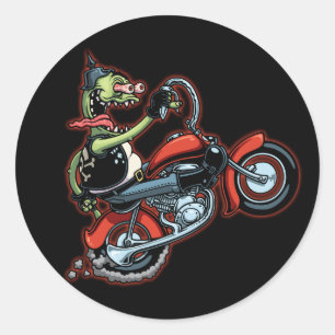 Sticker Rond Effin' Efrem