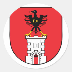 Sticker Rond eisenstadt, Autriche