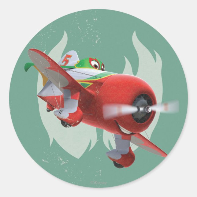 Sticker Rond El Chupacabra no 5 (Devant)