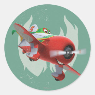 Sticker Rond El Chupacabra no 5