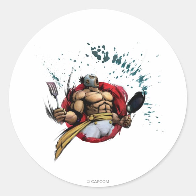 Sticker Rond El Fuerte (Devant)