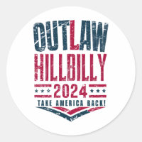 Élections Vintage Outlaw Hillbilly Drapeau américa
