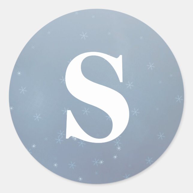 Sticker Rond Elégante Parties scintillant Sceau d'enveloppe mon (Devant)