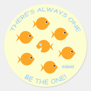 Sticker Rond Élémentaire Salle de classe Haute Réussite Encoura