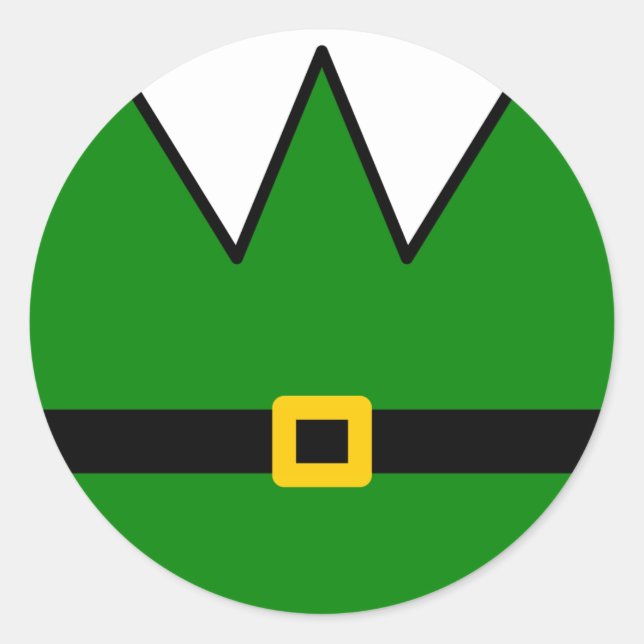 Sticker Rond elfe (Devant)