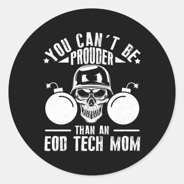 Sticker Rond Élimination des munitions explosives Badge-maître  (Devant)