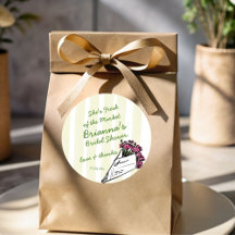 Elle est fraîche du marché cadeau de bower de mari