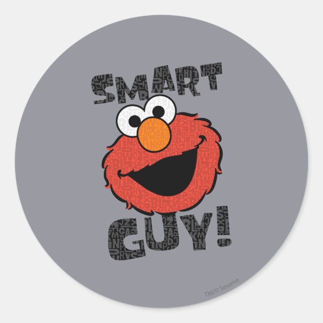 Sticker Rond Elmo Smart (Devant)
