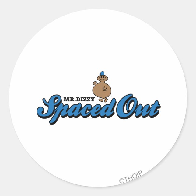 Sticker Rond Éloigné (Devant)