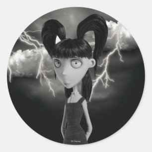 Sticker Rond Elsa Van Helsing