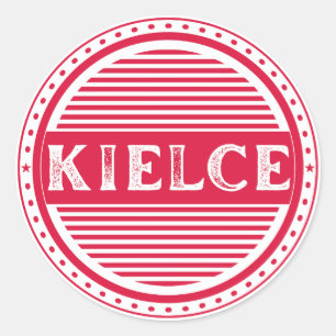 Sticker Rond Emblème de la fierté de la ville de Kielce – Ident