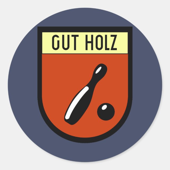 Sticker Rond Emblème Kriegsmarine U-966 (Devant)