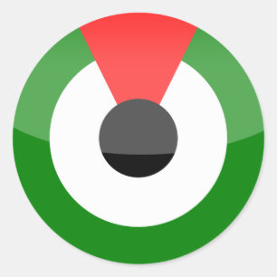 Sticker Rond Émirats arabes unis