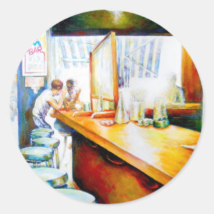 Sticker Rond Émotionnel pour motiver, logique pour justifier