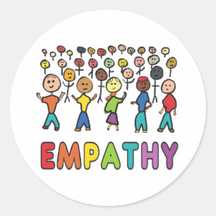 Sticker Rond Empathie