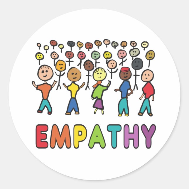 Sticker Rond Empathie (Devant)