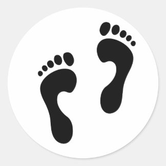 Sticker Rond empreinte 2