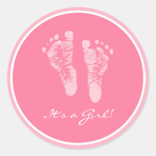 Autocollants Stickers Pieds De Bebe Zazzle Ca