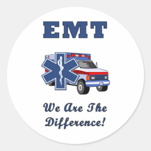 Sticker Rond EMT Nous Sommes La Différence