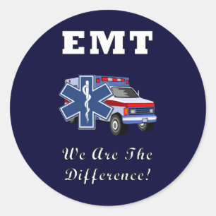 Sticker Rond EMT Nous Sommes La Différence