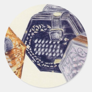 Sticker Rond En accordéon