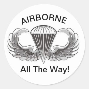 Sticker Rond En avion !