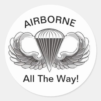 Sticker Rond En avion !