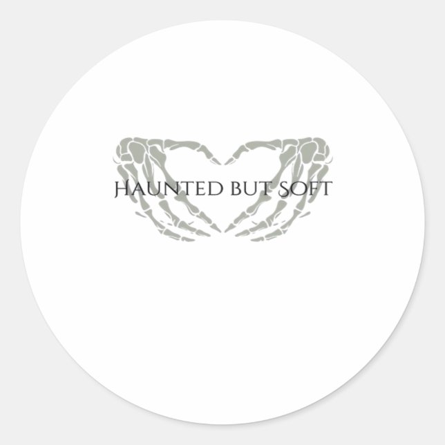 Sticker Rond Encre de Whimsigoth - Forêts mystiques, Lunes et M (Devant)