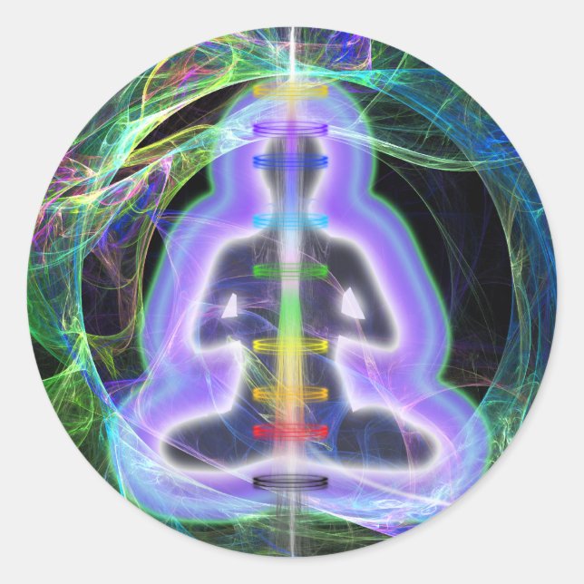 Sticker Rond Énergie (Devant)