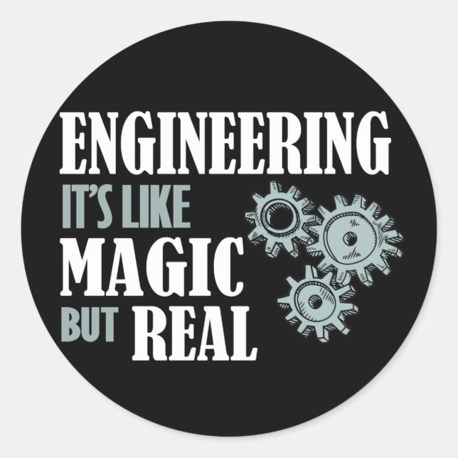 Sticker Rond Engineering (Devant)
