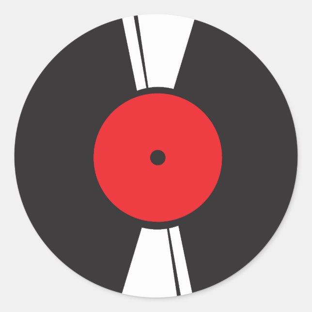 Sticker Rond Enregistrement (Devant)