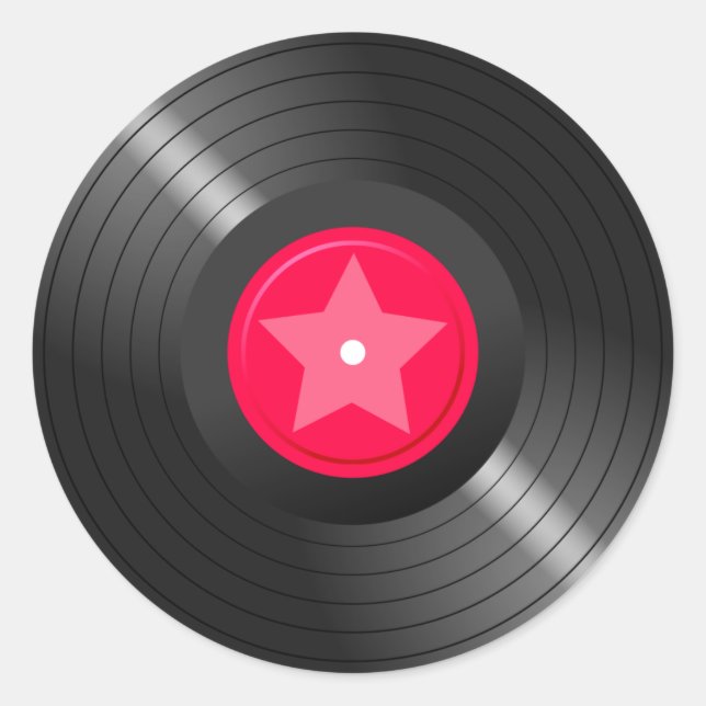 Sticker Rond Enregistrement LP02 (Devant)