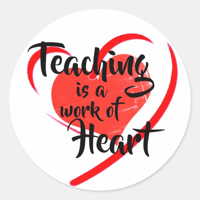 Sticker Rond Enseignement (Devant)