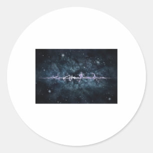 Sticker Rond Entangage quantique