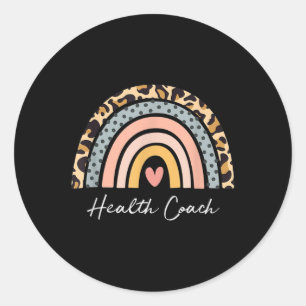 Sticker Rond Entraîneur en santé mentale Entraîneur en santé me
