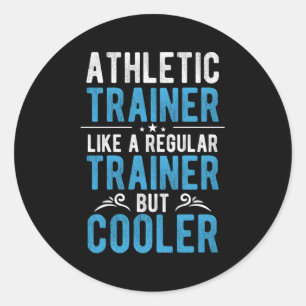 Sticker Rond Entraîneur sportif
