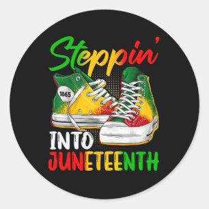 Sticker Rond Entrée Dans Le 11E Junetten Femme Black Girls Sn