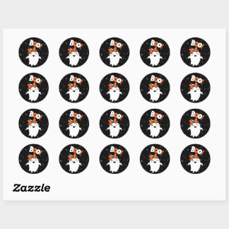 Sticker Rond Entrez dans l'Halloween
