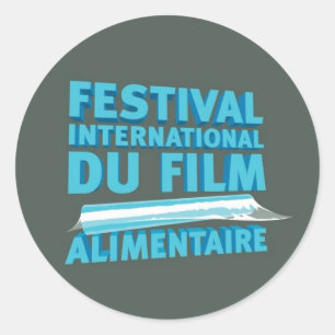 Sticker Rond Enveloppe en plastique