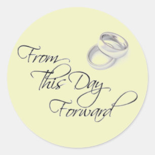 Sticker Rond Enveloppe mariage et sceaux cadeaux