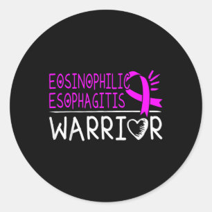 Sticker Rond Eoe - Eosinophile Sensibilisation à l'oesophagite 