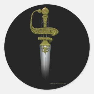 Sticker Rond Epic Cutlass