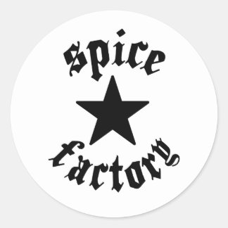 Sticker Rond Épice épineux