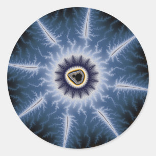 Sticker Rond Épinces sombres