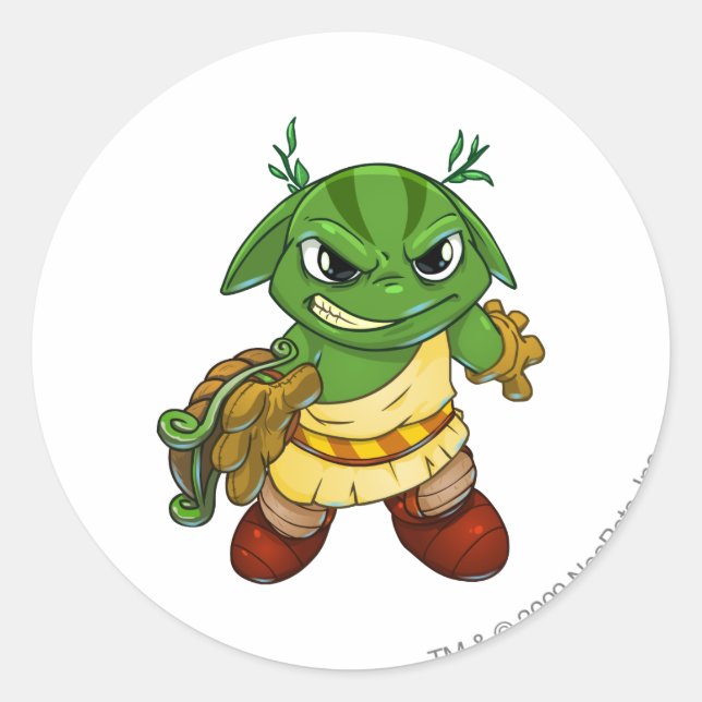 Sticker Rond Équipe Altador Capitaine 2 (Devant)